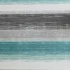 Stripe Print Shower Curtain